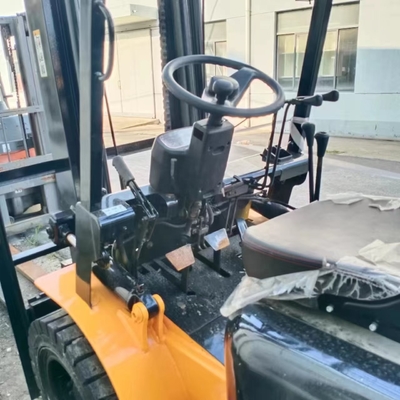 좋은 상태 HANGCHA H35 3.5톤 디젤 파워 팔레트 리프팅 트럭 1100mm 포크 너비