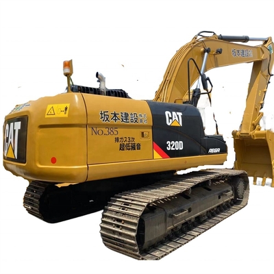 일본 사용된 320D CAT 20톤 320DL 미쓰비시 엔진을 가진 수압 열대 발굴기