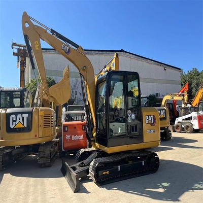 토양 이동 기계 CAT 305.5e2 오리지널 CAT 엔진과 함께 미니 거북이 발굴기