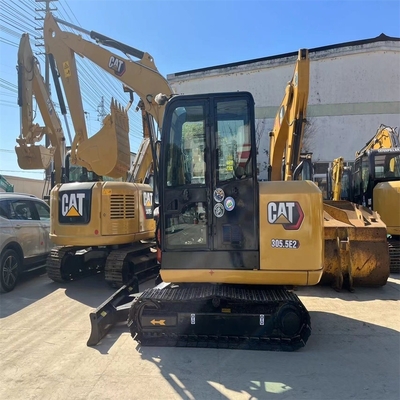 토양 이동 기계 CAT 305.5e2 오리지널 CAT 엔진과 함께 미니 거북이 발굴기
