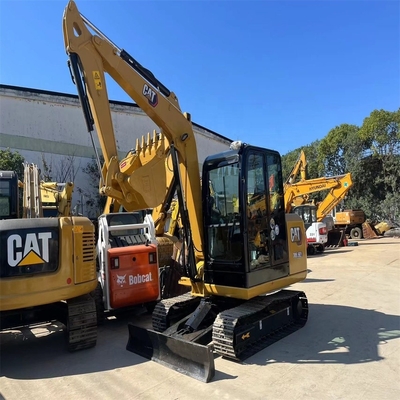 토양 이동 기계 CAT 305.5e2 오리지널 CAT 엔진과 함께 미니 거북이 발굴기