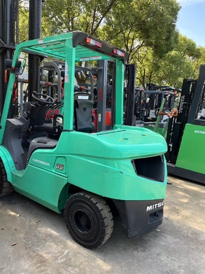 컨테이너 기계 사용 된 미쓰비시 FD35 3.5TON 가옥 팔레트 들어올리기용 디젤 포크리프트