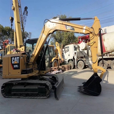 낮은 작업 시간 사용 된 Caterpillar 발굴기 CAT 307E2 TOSHIBA 수압 밸브와 함께