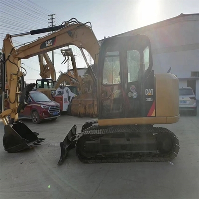 낮은 작업 시간 사용 된 Caterpillar 발굴기 CAT 307E2 TOSHIBA 수압 밸브와 함께