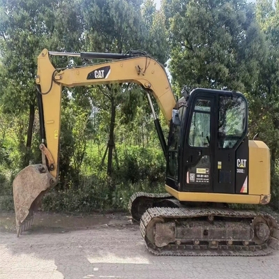일본 사용 된 오리지널 Caterpillar 308E2 CAT 크롤러 발굴기 중고용 미니 8 발굴기