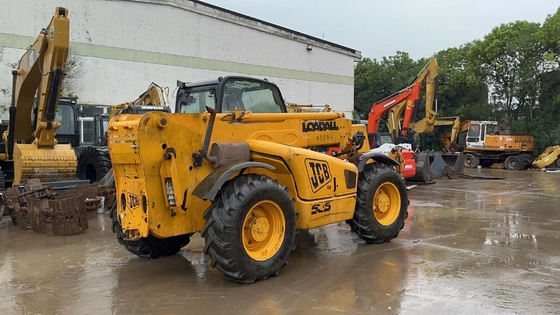 4500 KG JCB 오리지널 파이나 JCB 디젤 엔진의 망원경 포크리프트