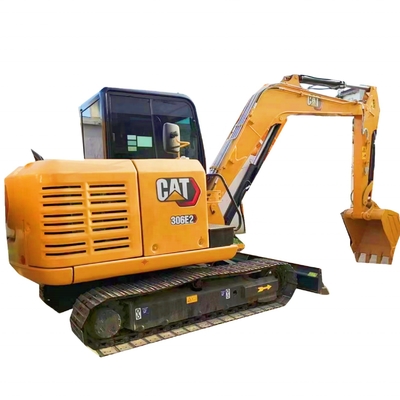 2022년 CAT 306E2 발굴기 6000kg 작동 무게 좋은 상태의 지구 이동 기계