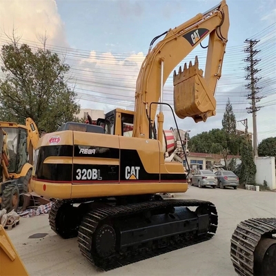 좋은 작업 조건 사용 CAT 320bl 크롤러 발굴기 95kw 20톤 운영 무게