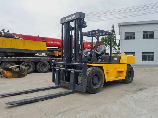 원본 일본 6 톤 사용 된 KOMATSU 디젤 포크리프트 트럭 수압 밸브