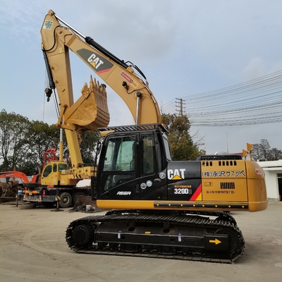 CAT 320D2 중고 발굴기 원색 CAT 엔진 기계적 수압 크롤러