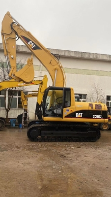 일본 제조 CAT 320CL 발굴기 상하이에서 좋은 성능의 수압 발굴기가 사용되었습니다