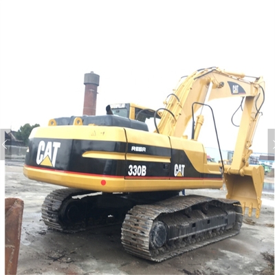 32톤 일본 사용 된 CAT 330b 크롤러 발굴기 TOSHIBA 수압 펌프 건설 기계