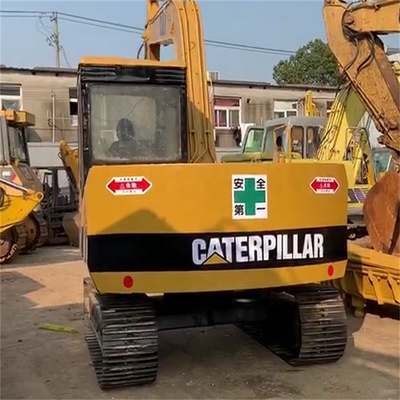 40kW 사용된 Caterpillar 미니 발굴기 중고용 발굴기 E70B 원색