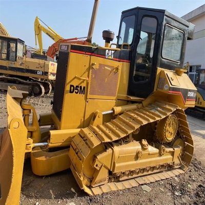 CAT D5M 수압 크롤러 볼도저 원래 색상 건설용 사용 된 볼도저
