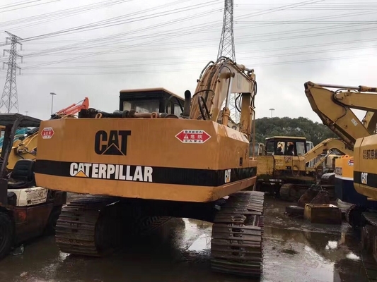 중고용 수압 크롤러 디거 CAT E200B 사용 된 Caterpillar Excavator 기계