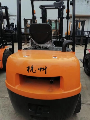 5570kg 무게의 신뢰성있는 Hangcha H30 Hangzhou 디젤 사용 된 포크리프트