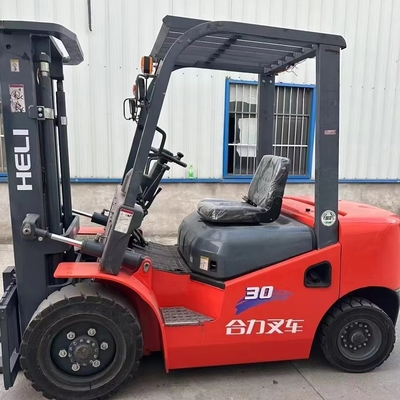 사용 된 헬리 3t 디젤 포크 픽터 3 단계 2.5ton 3ton 3.5t 4t 5t 16t 30t 포크 픽터