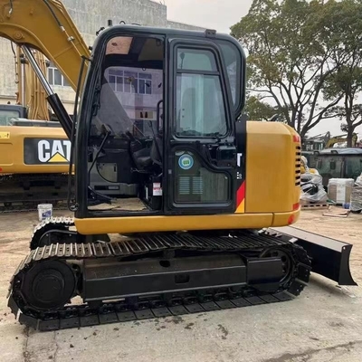 사용 된 CAT308E2 크롤러 발굴기 8톤 작동 무게 건설 현장을위한 완벽한