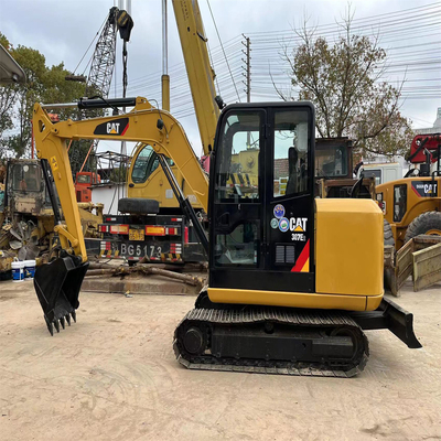 CAT 307e2 좋은 상태의 TOSHIBA 수압 펌프와 함께 사용 된 크롤러 발굴기