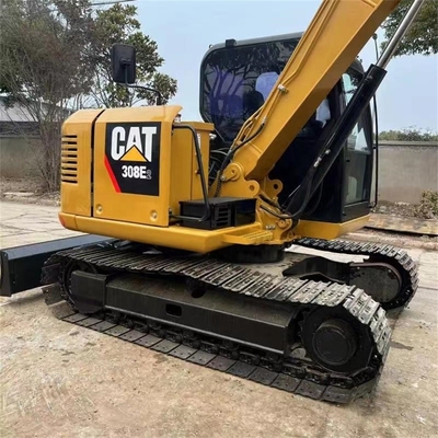 CAT 308e2 단기 작업시간과 TOSHIBA 펌프의 중고용 수압 크롤러 발굴기