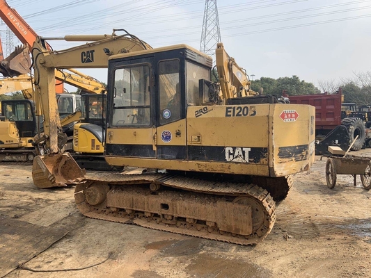 CAT E120B 사용 된 발굴기 수압 밸브 CAT 및 노란색 검은 색