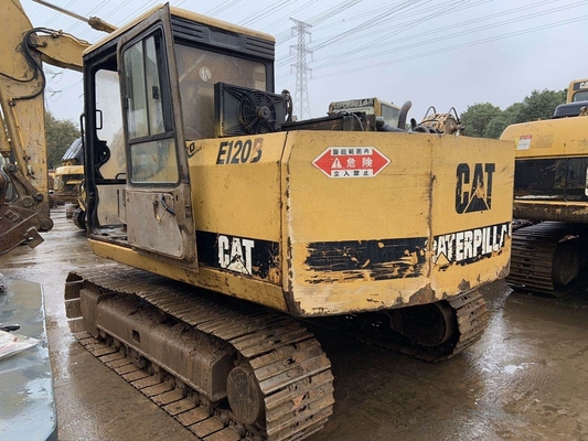 CAT E120B 사용 된 발굴기 수압 밸브 CAT 및 노란색 검은 색