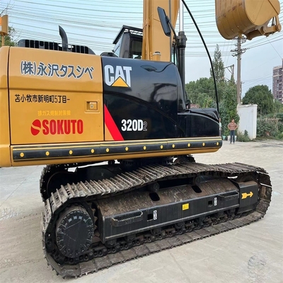 좋은 상태 Caterpillar 320D2 발굴기 원본 CAT 엔진