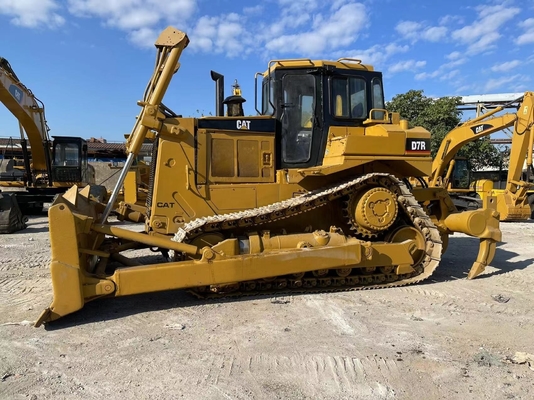 중고 일본 Caterpillar CAT D7R 미니 도저 낮은 근무 시간 및 4m3 도저 용량