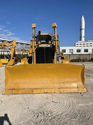 중고 일본 Caterpillar CAT D7R 미니 도저 낮은 근무 시간 및 4m3 도저 용량