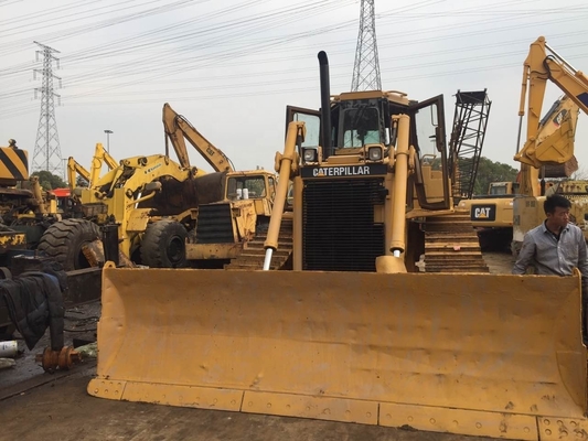 14872 KG 중고 일본 제조 Caterpillar CAT D6H 작업시간이 짧은 볼도저