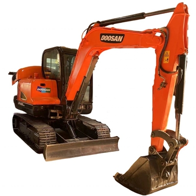 중고용 Doosan DX55-9C 하이드로릭 크롤러 엑버