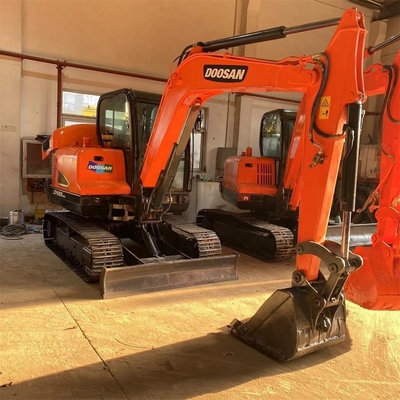중고용 Doosan DX55-9C 하이드로릭 크롤러 엑버