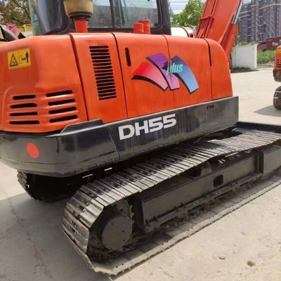 듀산 DH55 미니 디거 발굴기 좋은 상태 사용 된 한국 DH55 저렴한 가격