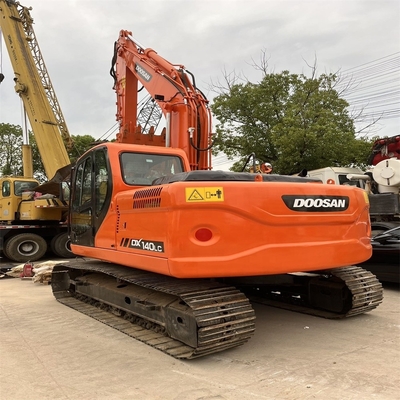 낮은 시간 중구 Doosan 140LC 발굴기 71kw 14TON 운영 무게