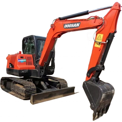 중고품 좋은 상태 Doosan DX60 발굴기 사용 크롤러 수압 발굴기
