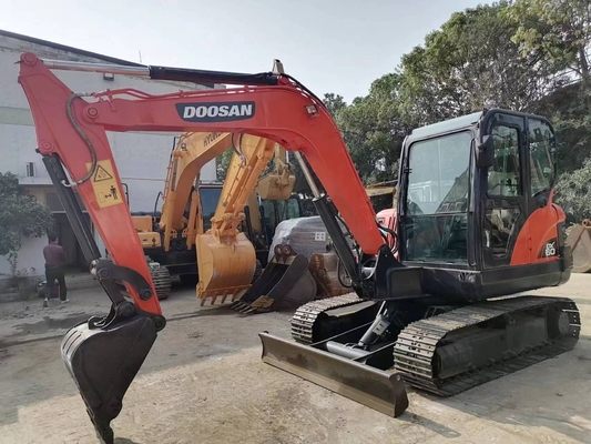 중고품 좋은 상태 Doosan DX60 발굴기 사용 크롤러 수압 발굴기