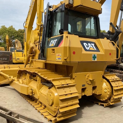 노란색 사용 된 Caterpillar D7G2 볼도저 다른 버킷 용량으로 프로모션