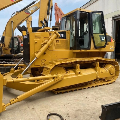 노란색 사용 된 Caterpillar D7G2 볼도저 다른 버킷 용량으로 프로모션