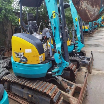 사용 된 일본 KUBOTA U30 발굴기 원형 수압 크롤러 발굴기 좋은 상태