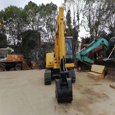 6000 KG 코마쓰 PC60 원형 수압 펌프와 함께 중고용 크롤러 덱거 발굴기