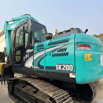 일본에서 사용 된 중고 Kobelco SK200-8 발굴기 20톤 건설 크롤러 기계
