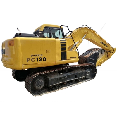 코마쓰 PC120 발굴기 엔진과 수압 밸브와 함께 우수한 상태 KOMATSU