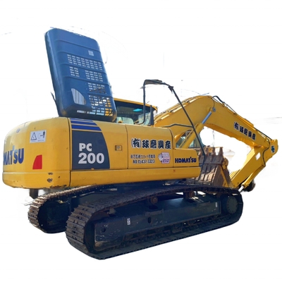 KOMATSU PC200-8 사용 된 발굴기 20 톤 크롤러 발굴기
