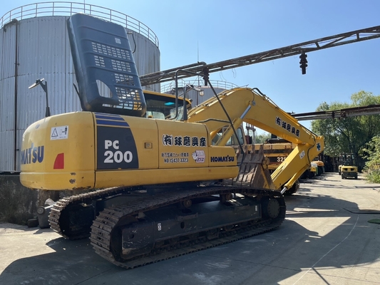 KOMATSU PC200-8 사용 된 발굴기 20 톤 크롤러 발굴기