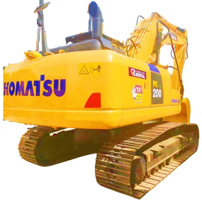 사용 된 KOMATSU PC200-8 크롤러 수압 발굴기 좋은 상태