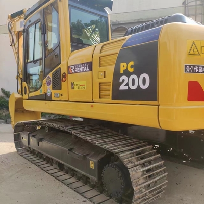 사용 된 KOMATSU PC200-8 크롤러 수압 발굴기 좋은 상태