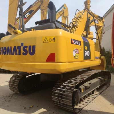 사용 된 KOMATSU PC200-8 크롤러 수압 발굴기 좋은 상태