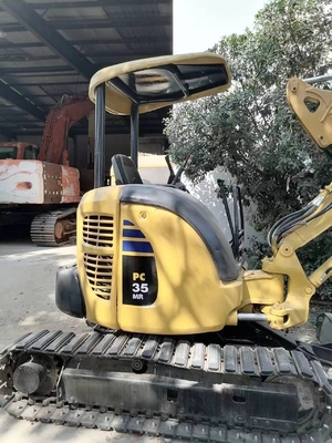 KOMATSU 수압 실린더 사용 된 미니 발굴기 PC35 3.5톤 크롤러 발굴기