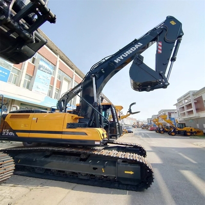 22톤 크롤러 발굴기 HX220L 오리지널 수압 밸브와 0-2000 작업 시간
