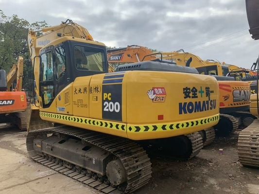 코마쓰 PC200-7 원본 일본 엔진과 첨단 수압 시스템